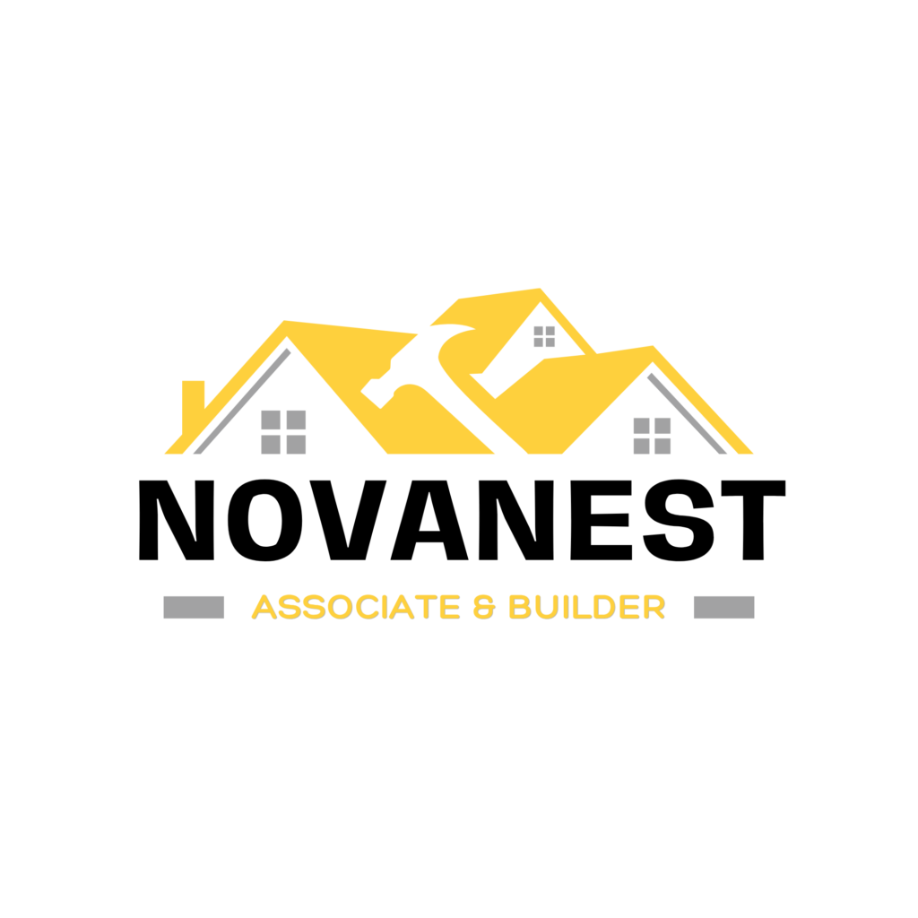 Red and Black Bold Builder Construction Logo