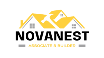 Red and Black Bold Builder Construction Logo