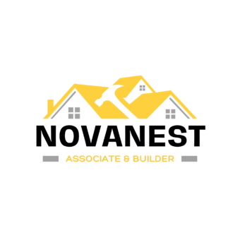 Red and Black Bold Builder Construction Logo